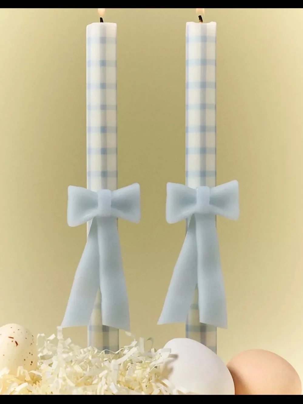 Anthropologie blue gingham